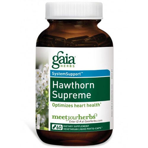 Hawthorn Supreme, 60 Liquid Phyto-Caps, Gaia Herbs