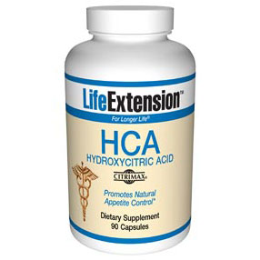 Life Extension HCA (Hydroxycitric Acid), 90 Capsules, Life Extension