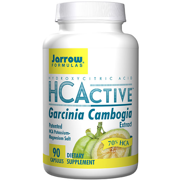 HCActive Garcinia Cambogia Extract, 90 Vegetarian Capsules, Jarrow Formulas