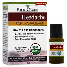 Headache Pain Management, 11 ml, Forces of Nature