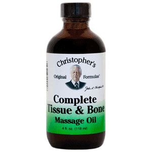 Christopher's Original Formulas Complete Tissue & Bone Massage Oil, 4 oz, Christopher's Original Formulas