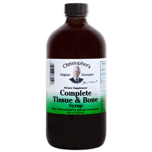 Complete Tissue & Bone Herbal Syrup, 16 oz, Christophers Original Formulas