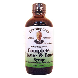 Complete Tissue & Bone Syrup, 4 oz, Christophers Original Formulas
