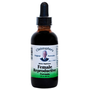 Female Reproductive Extract Herbal Liquid, 2 oz, Christophers Original Formulas