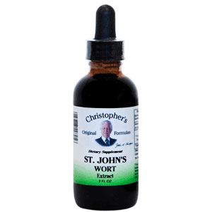 St. Johns Wort Extract Herb Liquid, 2 oz, Christophers Original Formulas