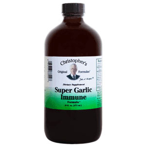Super Garlic Immune Formula Syrup, 16 oz, Christophers Original Formulas