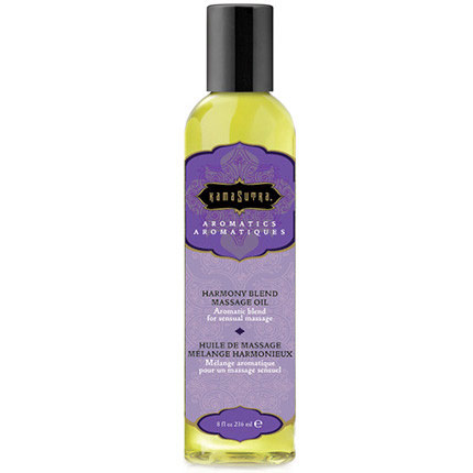 Kama Sutra Aromatic Massage Oil - Harmony Blend, 8 oz