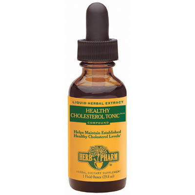 Herb Pharm Healthy Cholesterol Tonic Liquid, 1 oz, Herb Pharm