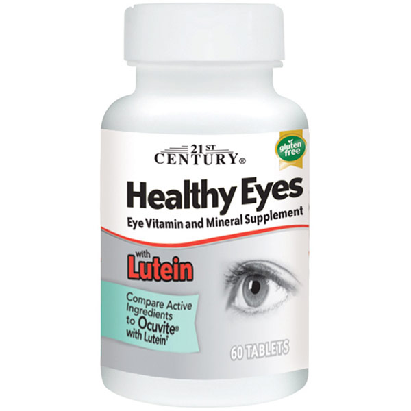 Healthy Eyes 60 Tablets, 21st Century Health Care