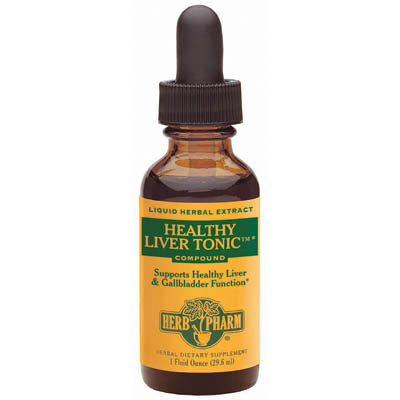 Healthy Liver Tonic Liquid, 4 oz, Herb Pharm
