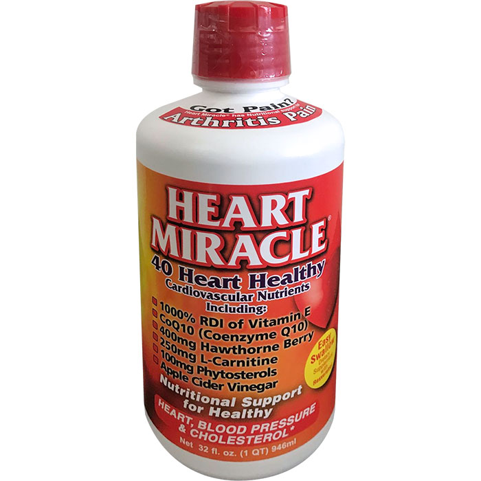 Heart Miracle, Liquid Nutritional Support, 32 oz, Century Systems Inc