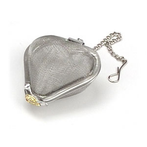 Heart Shaped Tea Infuser, Stainless Steel, 2 Inches, StarWest Botanicals