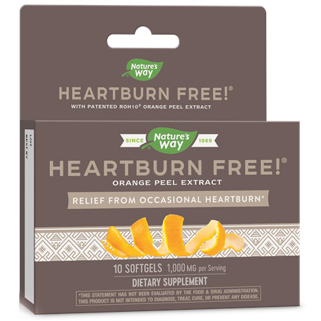 Heartburn Free with ROH10, 10 Softgels, Enzymatic Therapy