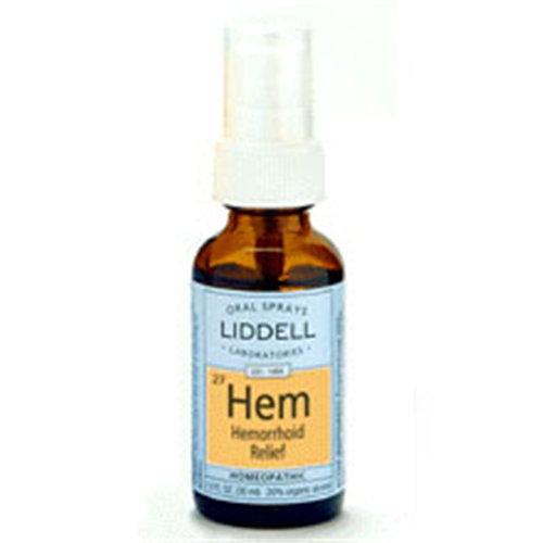 Liddell Hemorrhoid Relief Homeopathic Spray, 1 oz