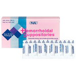 Hemorrhoidal Suppositories, 12 Suppositories, Watson Rugby