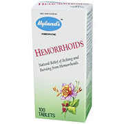 Hyland's Hemorrhoids Homeopathic Formula 100 Tablets from Hylands (Hyland's)