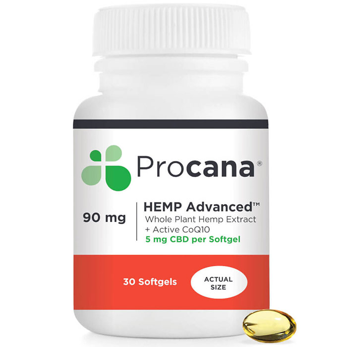 Hemp Advanced Softgel 140 mg, 30 Softgels, Procana Laboratories