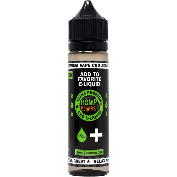 Hemp Bombs CBD E-Liquid Additive 2000 mg, 60 ml