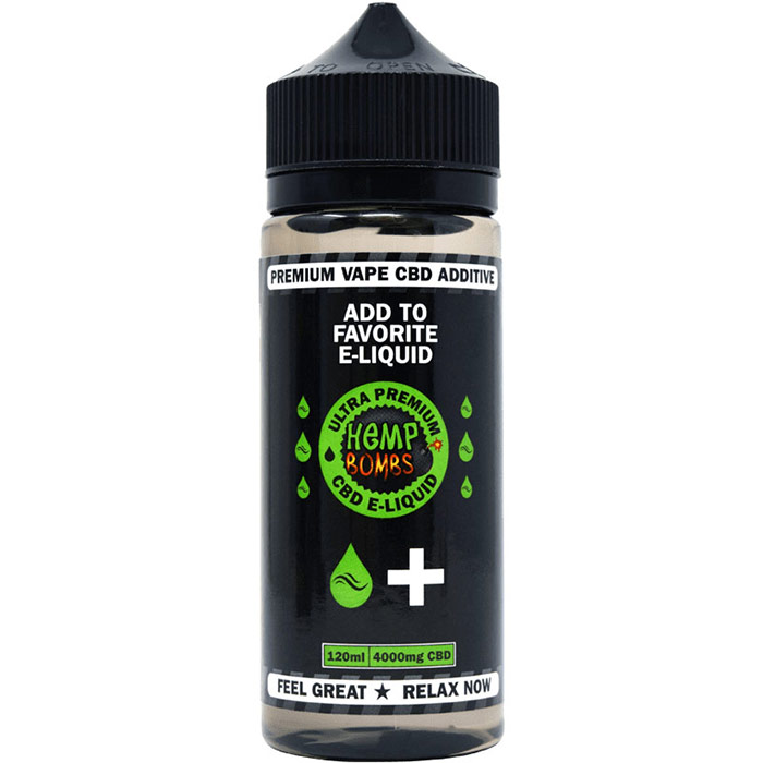 Hemp Bombs CBD E-Liquid Additive 4000 mg, 120 ml