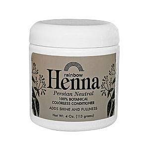 Rainbow Research Henna, Persian Neutral, Colorless Conditioner, 4 oz, Rainbow Research