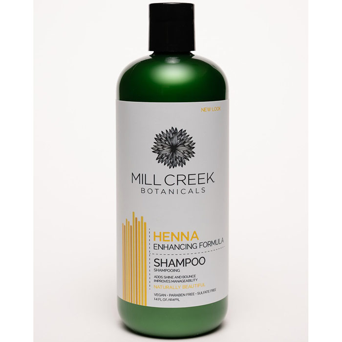 Henna Shampoo, 16 oz, Mill Creek Botanicals