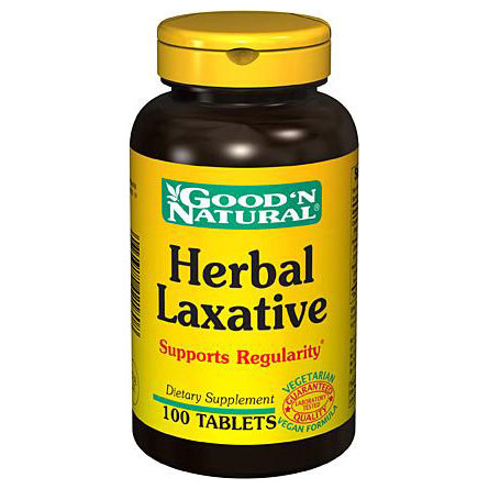 Good 'N Natural Herbal Laxative, 100 Tablets, Good 'N Natural