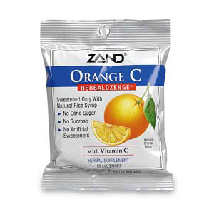 Herbal Lozenge Orange C 15 lozenges, Zand