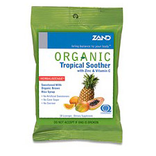 Herbal Lozenge Organic Tropical Soother 18 lozenges, Zand