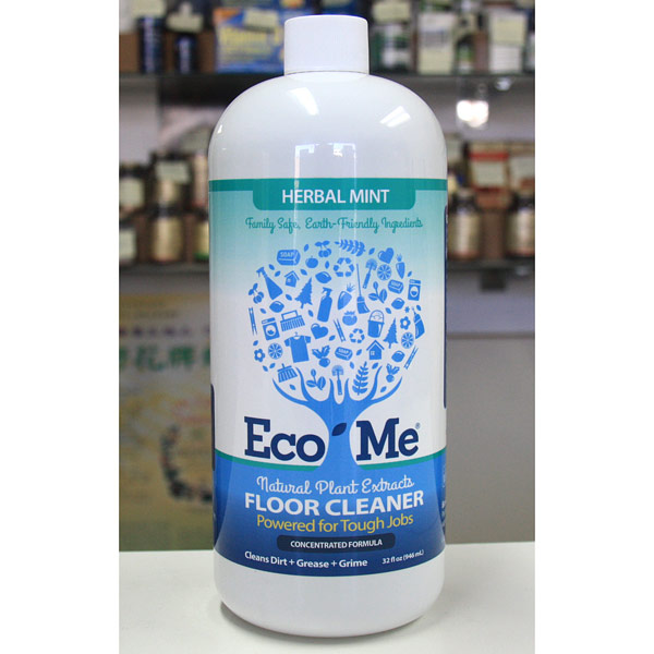Eco-Me Floor Cleaner Herbal Mint, Family Safe, 32 oz