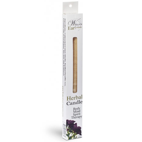 Wally's Natural Products Herbal Paraffin Hollow Ear Candles, 2 pk, Wally's Natural Products