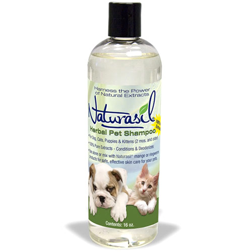 Naturasil Herbal Pet Shampoo, 16 oz, Naturasil