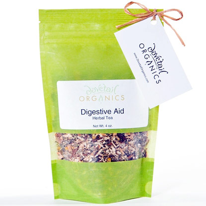 Dovetail Organics Loose Leaf Herbal Tea, Digestion Aid, 4 oz, Natures Inventory