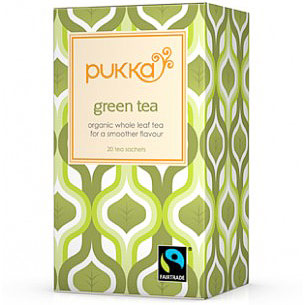 Pukka Herbs Organic Herbal Tea, Green Tea, 20 Tea Bags, Pukka Herbs