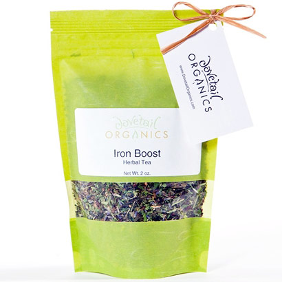 Dovetail Organics Loose Leaf Herbal Tea, Iron Boost, 2 oz, Natures Inventory