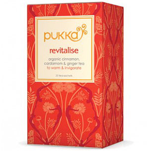 Pukka Herbs Organic Herbal Tea, Revitalise, 20 Tea Bags, Pukka Herbs