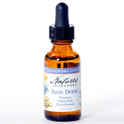 Herbal Tincture, Basic Detox, 1 oz, Natures Inventory
