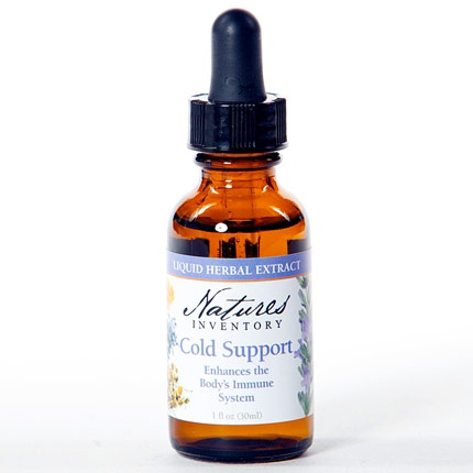 Herbal Tincture, Cold Support, 1 oz, Natures Inventory