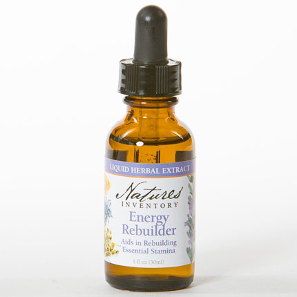 Nature's Inventory Herbal Tincture, Energy Rebuilder, 1 oz, Nature's Inventory