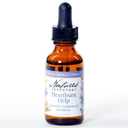 Herbal Tincture, Heartburn Help, 1 oz, Natures Inventory