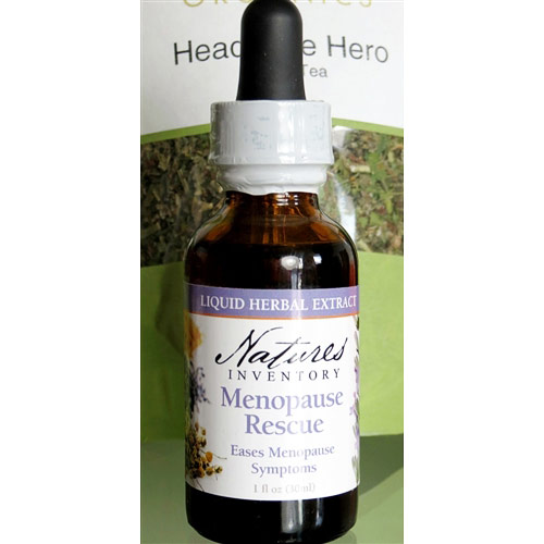 Herbal Tincture, Menopause Rescue, 1 oz, Natures Inventory