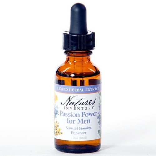 Nature's Inventory Herbal Tincture, Passion Power for Men, 1 oz, Nature's Inventory