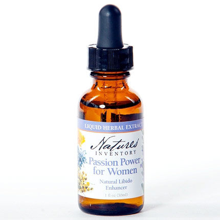 Nature's Inventory Herbal Tincture, Passion Power for Women, 1 oz, Nature's Inventory