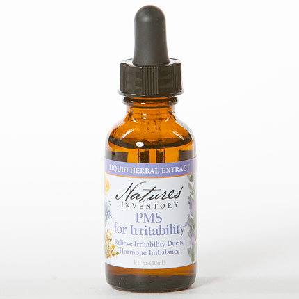 Herbal Tincture, PMS for Irritabilty, 1 oz, Natures Inventory