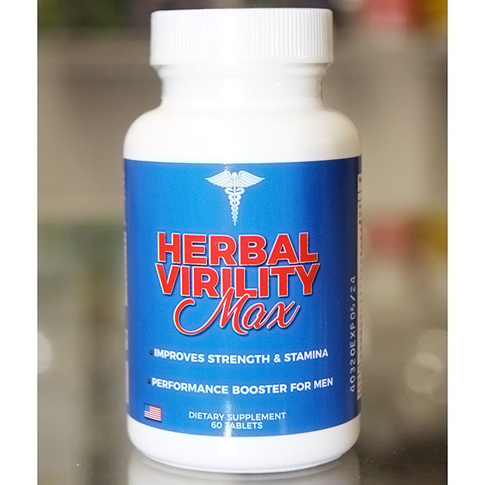 Herbal Virility Male Performance Enhancement, 90 Tablets