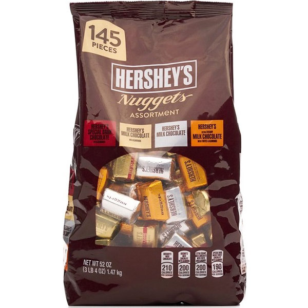 Hersheys Milk Chocolate Bar with Almonds, 1.45 oz x 36 Bars