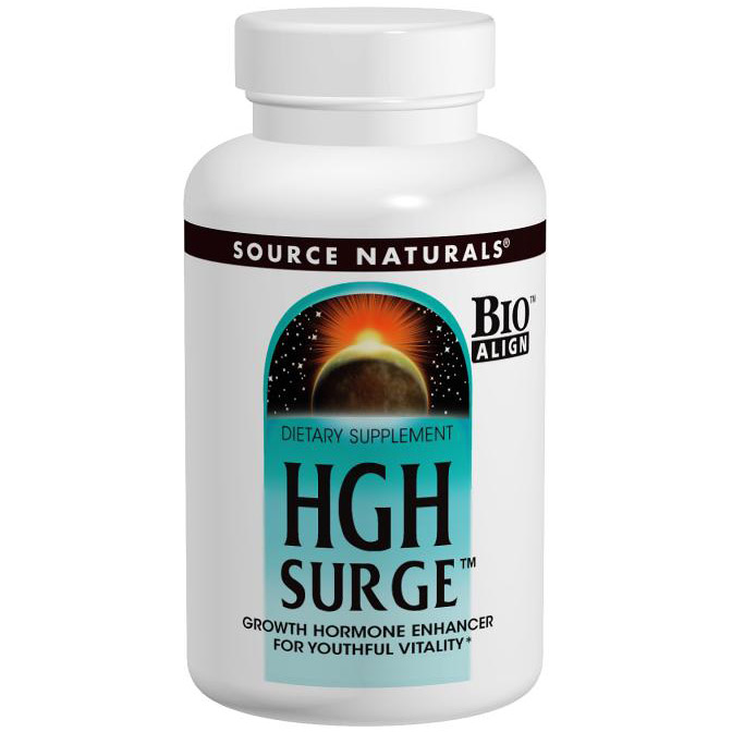 HGH Surge, Growth Hormone Enhancer, 100 Tablets, Source Naturals