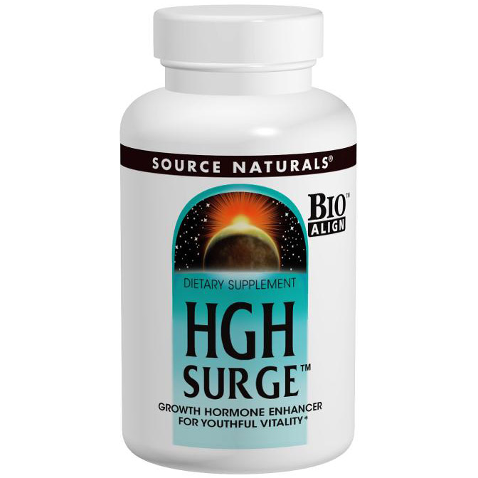 HGH Surge, For Youthful Vitality, 50 Tablets, Source Naturals