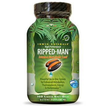 High-Performance Ripped-Man, 100 Liquid Softgels, Irwin Naturals