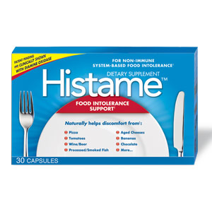 Histame, Food Intolerance Support, 30 Capsules, Naturally Vitamins