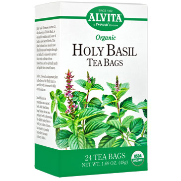 Holy Basil Tea, 24 Tea Bags, Alvita Tea